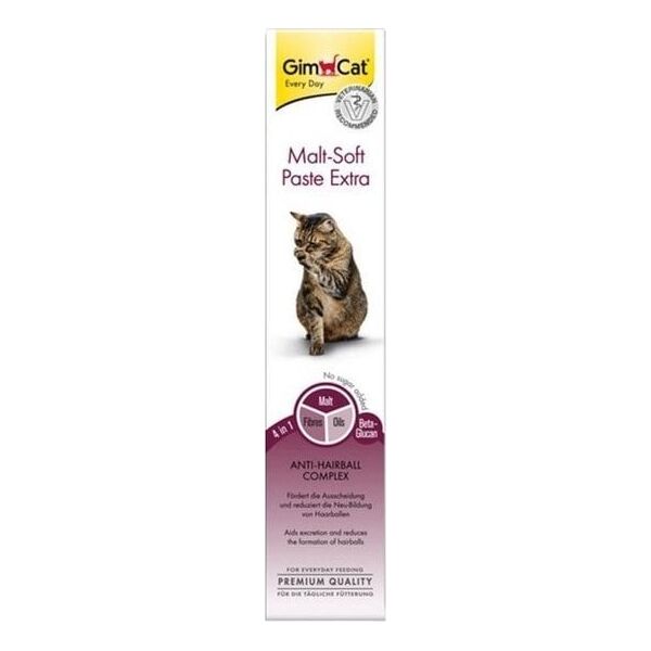 Gimborn GIMBORN Gim Cat Malt-Soft Extra Pasta odkłaczająca dla kota 50g