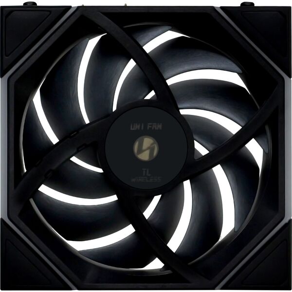 Lian Li UNI FAN TL Wireless Lüfter, ARGB, PWM, 3er-Pack - Reverse Blade, 120mm, schwarz