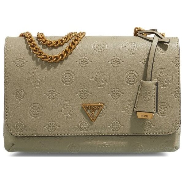 Guess, Helaina, Synthetic Leather, Textile Bag, Sage, PB840321, For Women For Women
