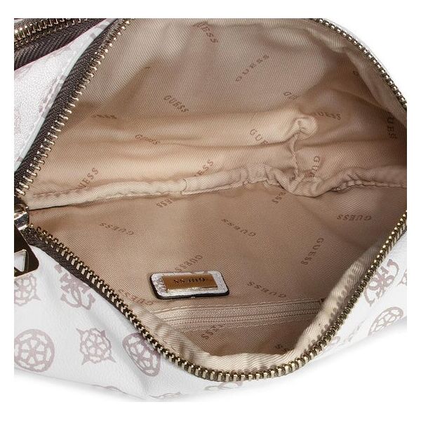 Guess, Utility Vibe, Textile Fanny Pack, White, For Women For Women