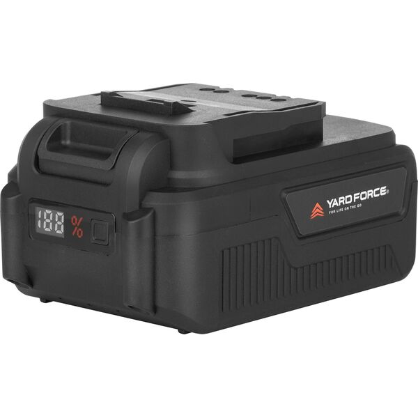 Yard Force Akumulator Li-Ion 20 V, 4,0 Ah, ze wskaźnikiem naładowania
