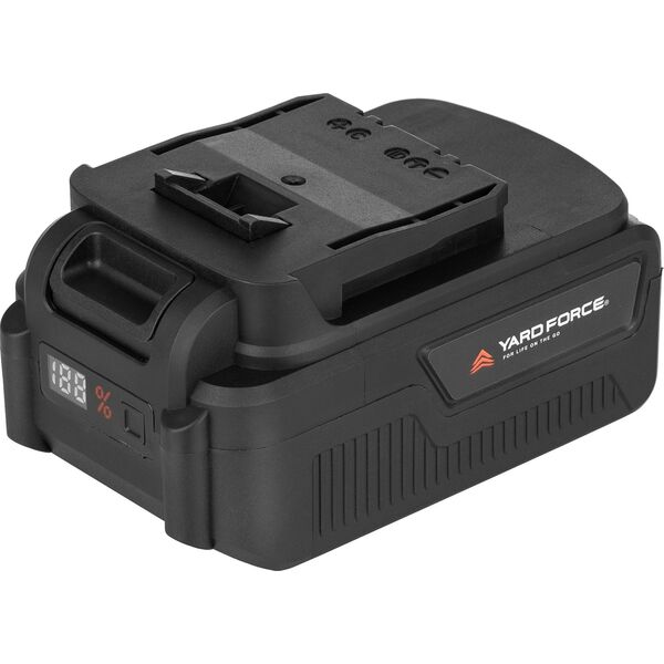 Yard Force Akumulator Li-Ion 20 V, 4,0 Ah, ze wskaźnikiem naładowania