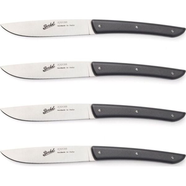 Berkel Berkel steak knife set 4-pcs. Color black