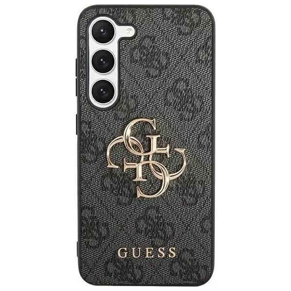 Guess Etui Guess GUHCS24M4GMGGR Samsung Galaxy S24+ Plus hardcase 4G Big Metal Logo czarny/black