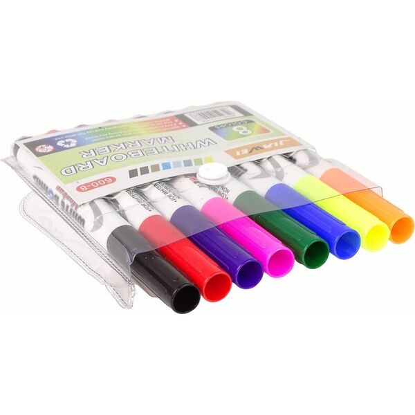 LeanToys Magiczne Pisaki Flamastry Wodne 8 szt Do Rysowania na Wodzie Szkle