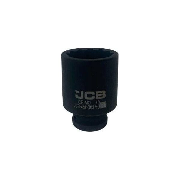 JCB Nasadka udarowa głęboka 3/4" 43mm (12-kątna)