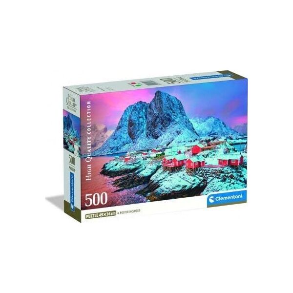 CLE puzzle 500 Compact Hamnoy Village 35587