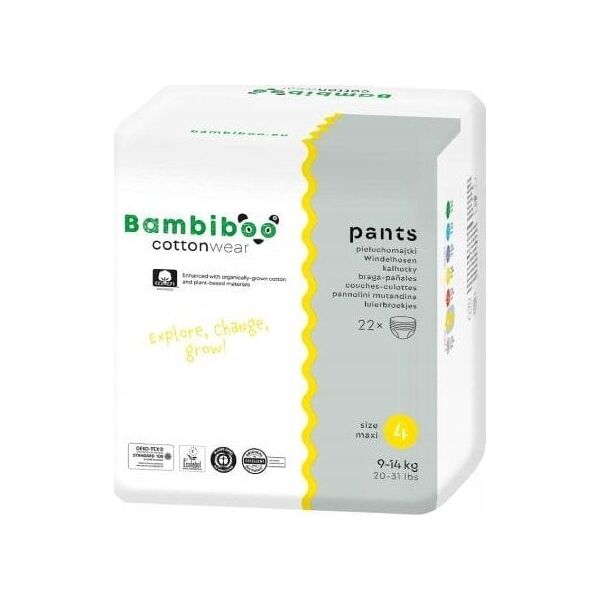 BAMBIBOO-PIELUCHOMAJTKI Z BAWEŁNĄ         R4.22SZT