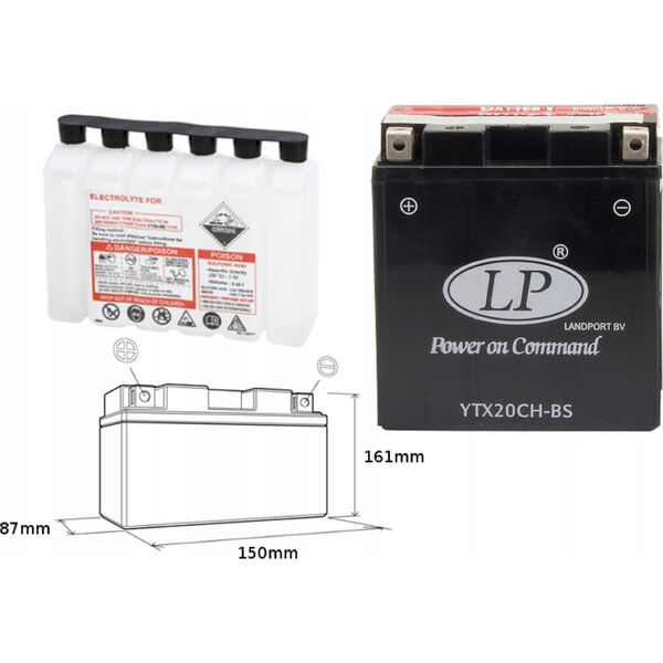 Akumuliatorius 18 Ah 270A EN 12V