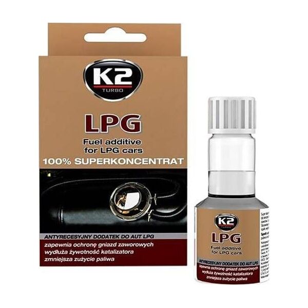 K2 LPG Antyrecesyjny dodatek do aut z LPG, 50 ml