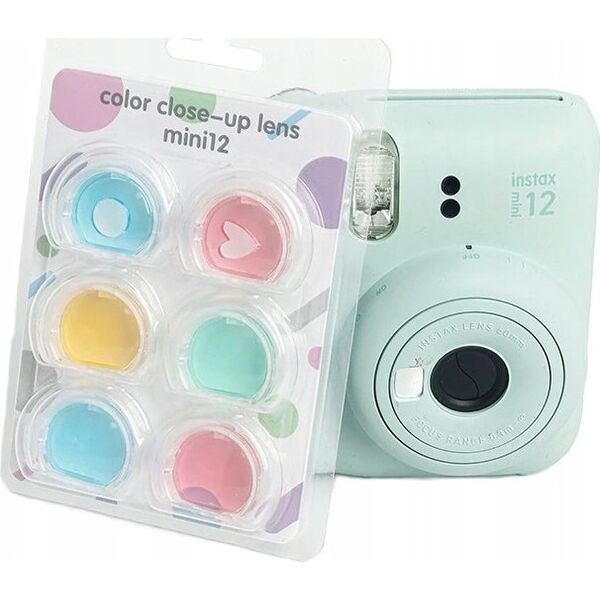 Filtr LoveInstant Zestaw Filtrów Efektowe 6w1 Filtry 6x Filtr Do Fuji Fujifilm Instax Mini 12