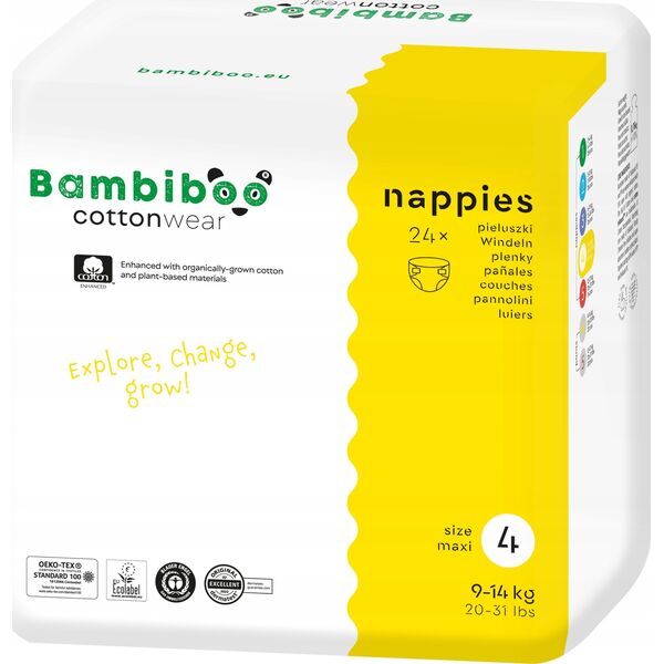 BAMBIBOO-PIELUCHYJEDNORAZOWE Z            BAWEŁNĄR424SZT