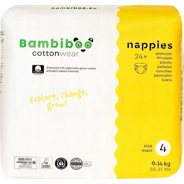 BAMBIBOO-PIELUCHYJEDNORAZOWE Z            BAWEŁNĄR424SZT