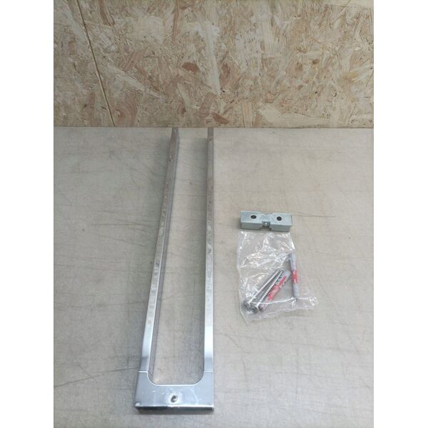 Keuco Edition 11 towel rail 450 mm, 2-piece, fixed chrome