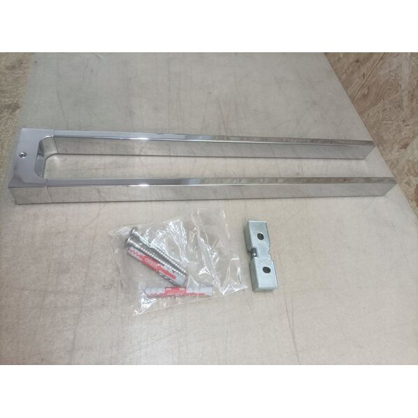 Keuco Edition 11 towel rail 450 mm, 2-piece, fixed chrome