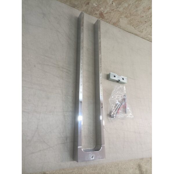 Keuco Edition 11 towel rail 450 mm, 2-piece, fixed chrome
