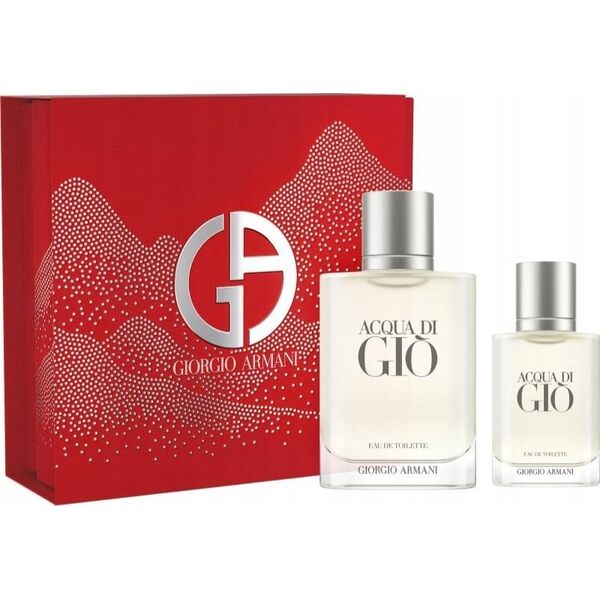 Giorgio Armani Acqua di Gio Pour Homme rinkinys vyrams (EDT, 100ml + EDT, 30 ml)