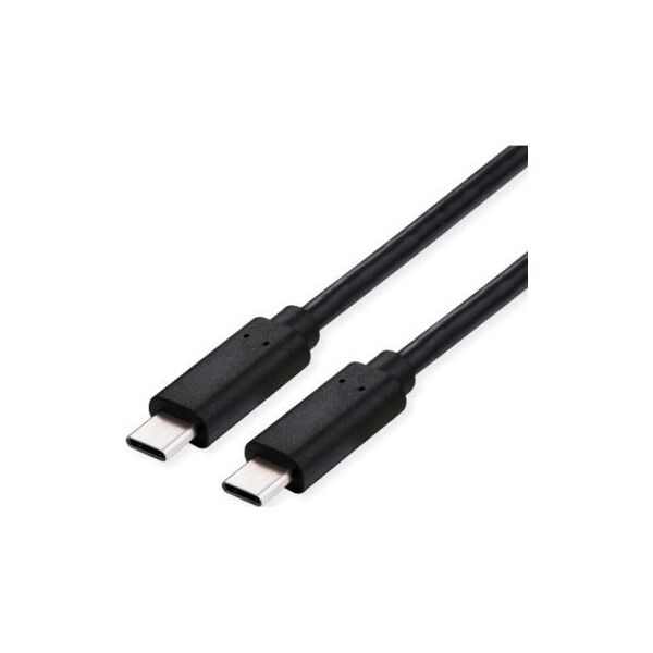 Kabel USB Value USB-C - USB-C 1 m Czarny (11.99.9082)