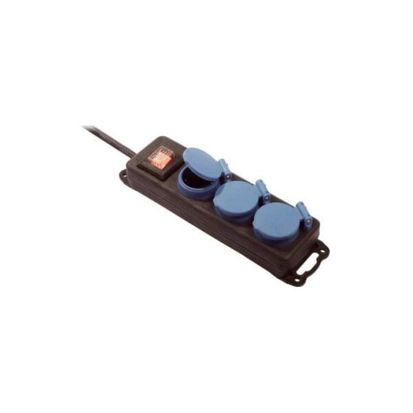 Bachmann BACHMANN Gniazdo 3x CEE7/3