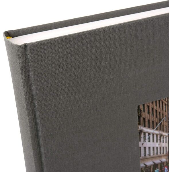 Goldbuch Album GOLDBUCH 27725 Bella Vista grey 30x31/60 pages |white sheets|corner/splits|bookbound