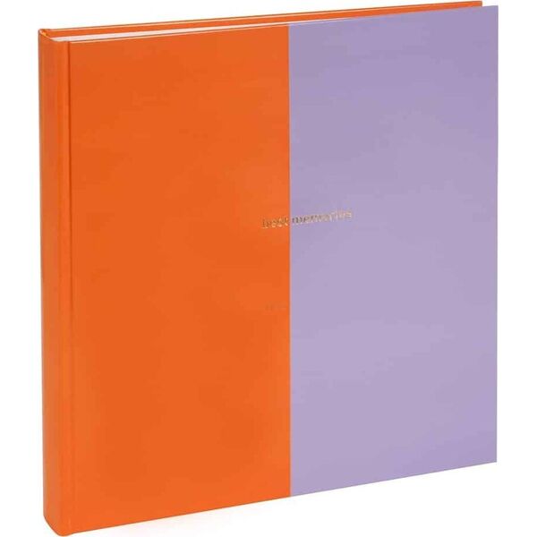 Goldbuch Album GOLDBUCH 27481 Coloration orange|lilac 30x31 60psl | corners/splits | bookbound
