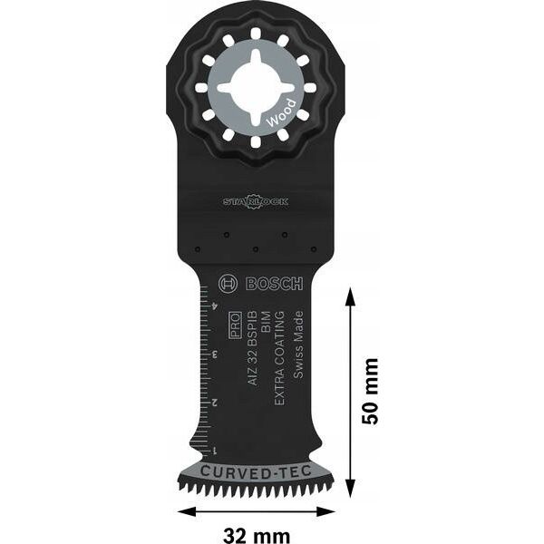BOSCH MT MULTI-PURPOSE SAW BLADE PRO AIZ 32 BSPIB 32 x 50 mm