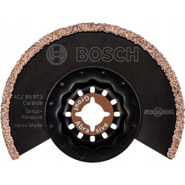 Bosch Bosch segment saw blade ACZ 85 RT3 Grout + Abrasive, 85mm (10 pieces, Carbide-RIFF)