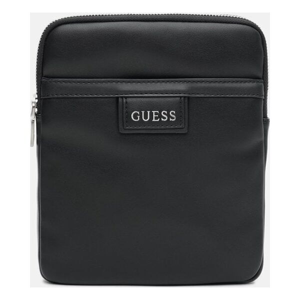 Guess, Torba, Textile Crossbody Bag, Black, 19 x 23 x 2 cm, For Men For Men