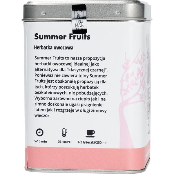 Long Man Tea Long Man Tea - Fruits of the Summer - Herbata sypana - Puszka 120g