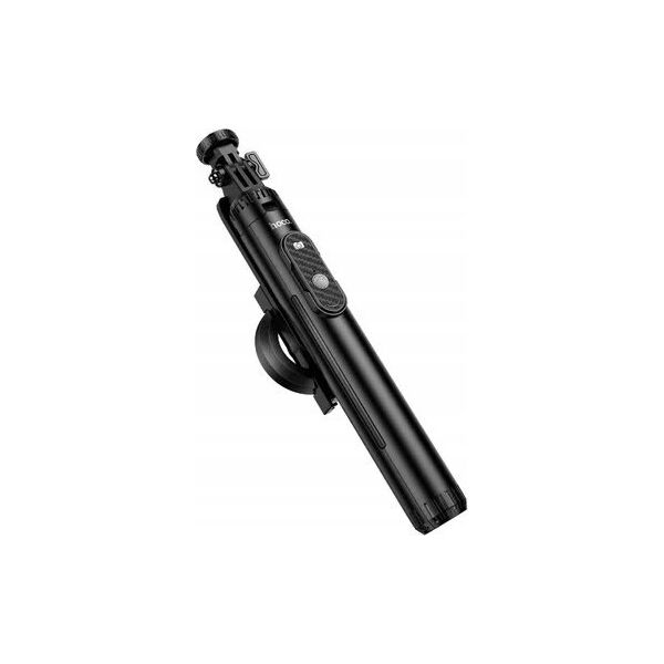 HOCO uchwyt selfie magnetyczny z pilotem bezprzewodowym tripod K25 czarny