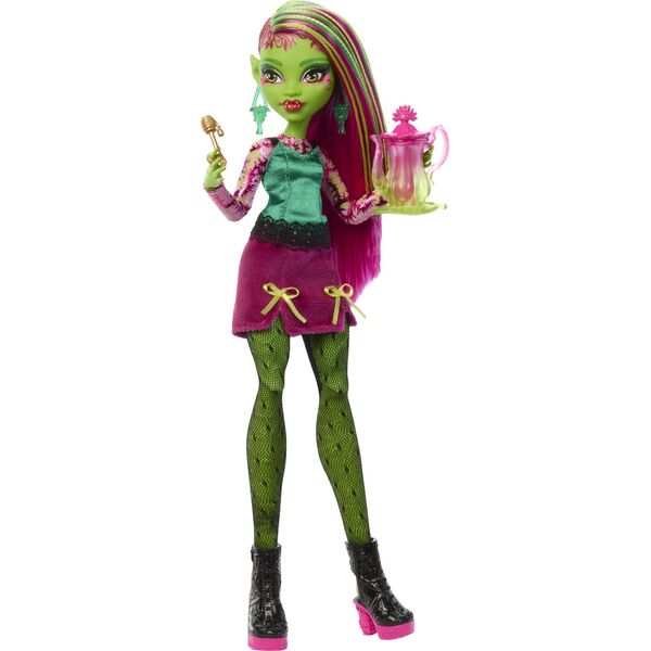 Monster High Lalka Straszysekrety Ogrodowe Zagadki Venus Mcflytrap HYT71 HYT75