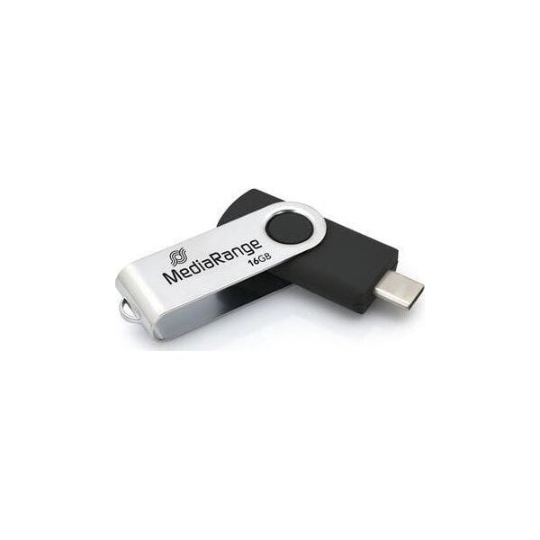MEMORY DRIVE FLASH USB-C 16GB/MR1951 MEDIARANGE