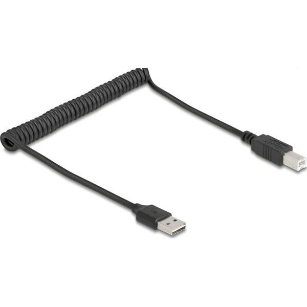DeLOCK 90130 kabel USB USB 2.0 0,8 m USB A Czarny