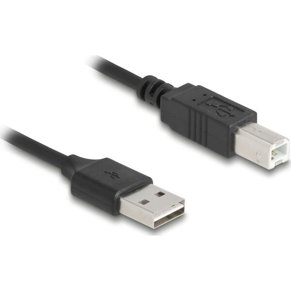 DeLOCK 90130 kabel USB USB 2.0 0,8 m USB A Czarny