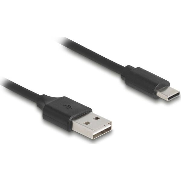 DeLOCK 90133 kabel USB USB 2.0 0,8 m USB A Czarny