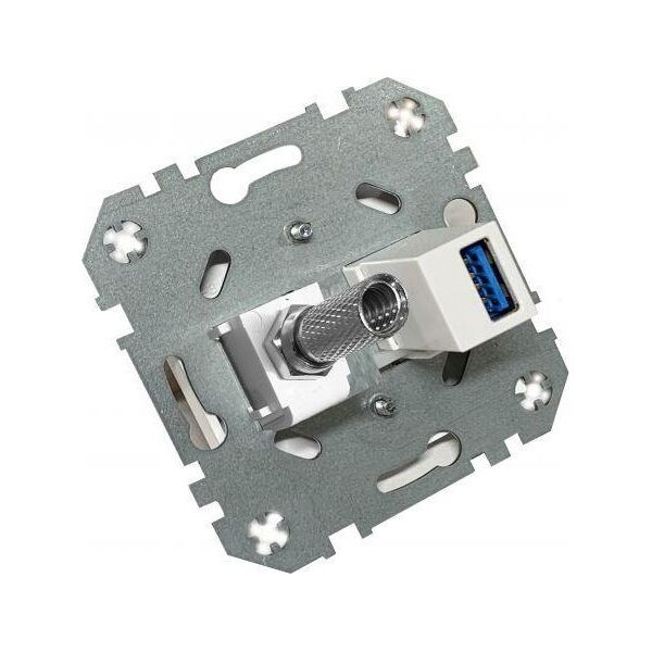 Liregus SOCKET HDMI+TV-002-01 WHITE