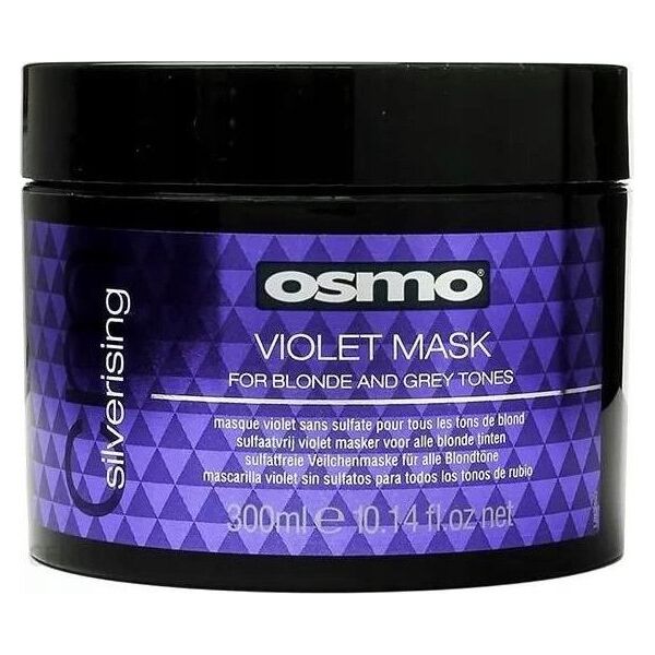 Osmo Osmo Silverising Violet Mask geltonumą neutralizuojanti kaukė, 300 ml