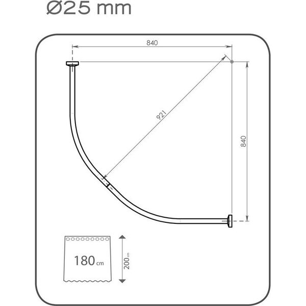 Sourcing SEMI-CIRCULAR SHOW RAIL 80X80 TSEM800131