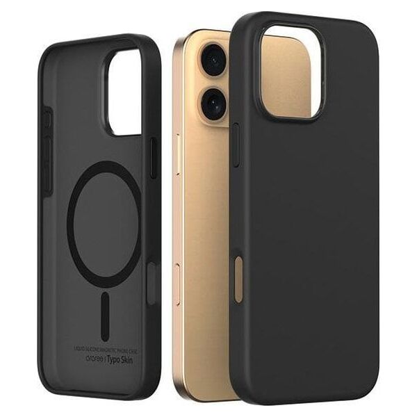 Araree Araree Typoskin M case iPhone 16 Pro Max 6.9" black/black AR20-02118A