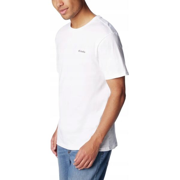 Columbia CSC Basic Logo SS Tee 1680053112 białe S