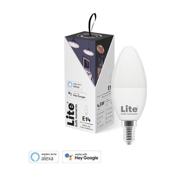 Lite Bulb Moments Lite bulb Moments Inteligentna żarówka, E14, 5W, RGB+2700-6500K