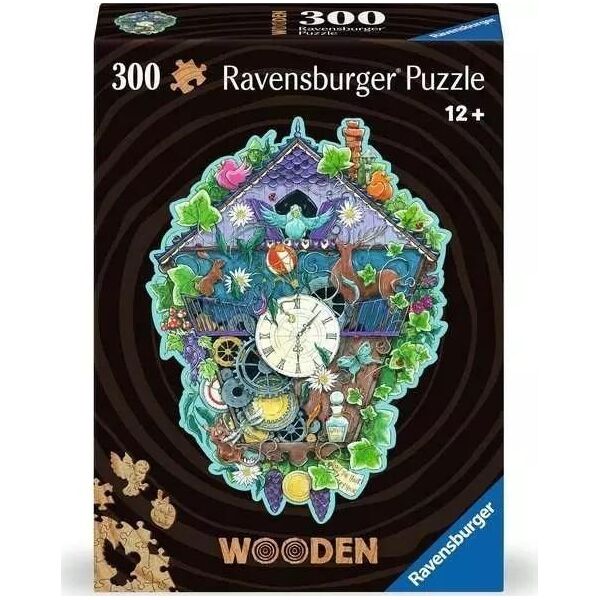 Puzzle drewniane 300 Zegar