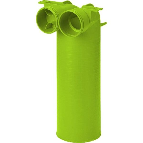 Wolf connection part for hose DN75/63 valve DN125, 90 degrees, L=325mm # 2577295