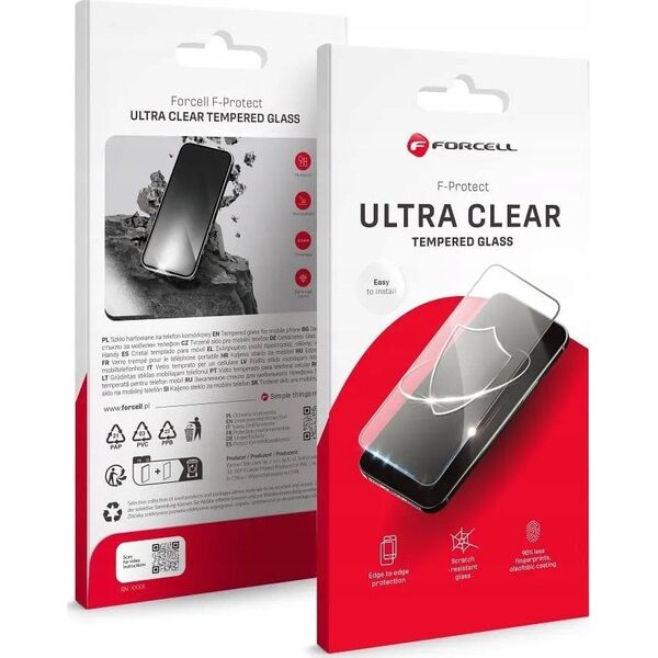 Szkło Hartowane Forcell Ultra Clear Glass - do Xiaomi Redmi 14C czarny