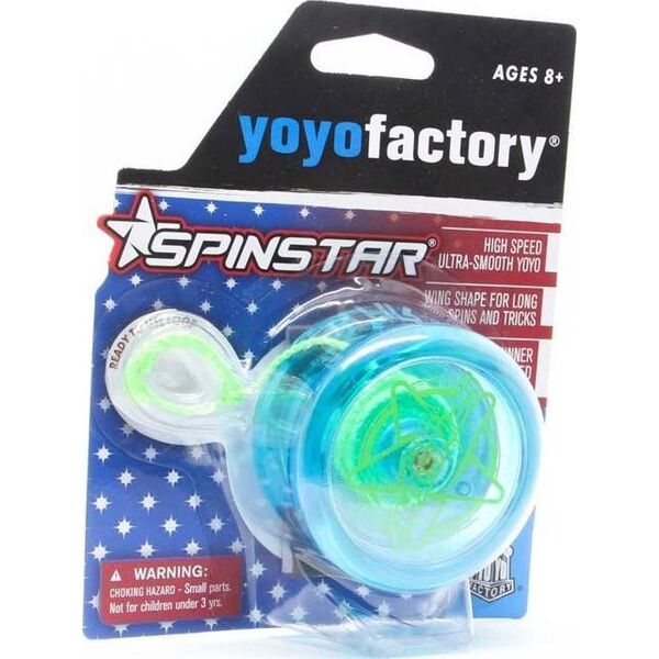 YoYoFactory Yoyo z plastikowym łożyskiem YoYoFactory Spinstar Blue