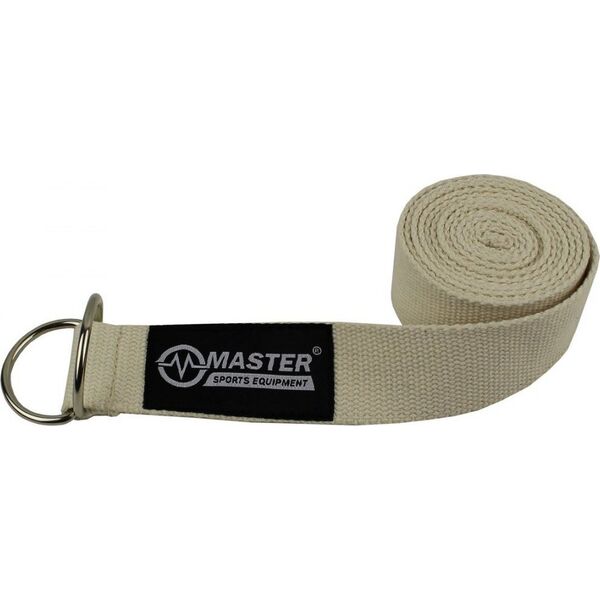 Master Bawełniany Pasek do Jogi MASTER 183 x 3,8 cm