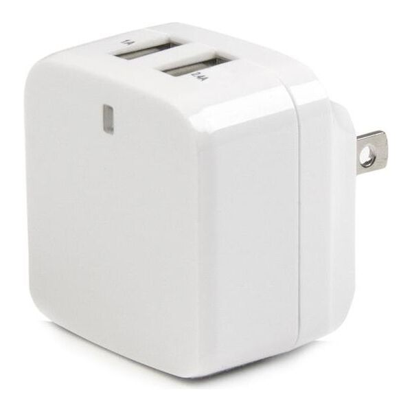 Ładowarka StarTech 2x USB-A 1 A (USB2PACWH)