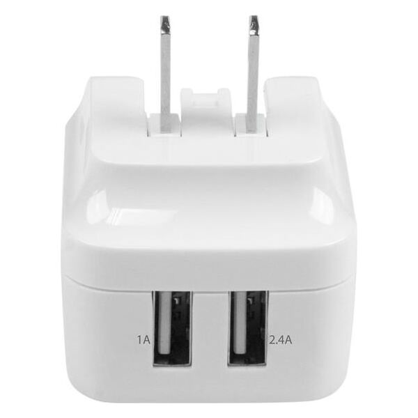 Ładowarka StarTech 2x USB-A 1 A (USB2PACWH)