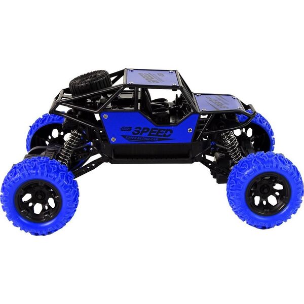 LeanToys Auto Zdalnie Sterowane Terenowe R/C 1:18 Niebieskie.