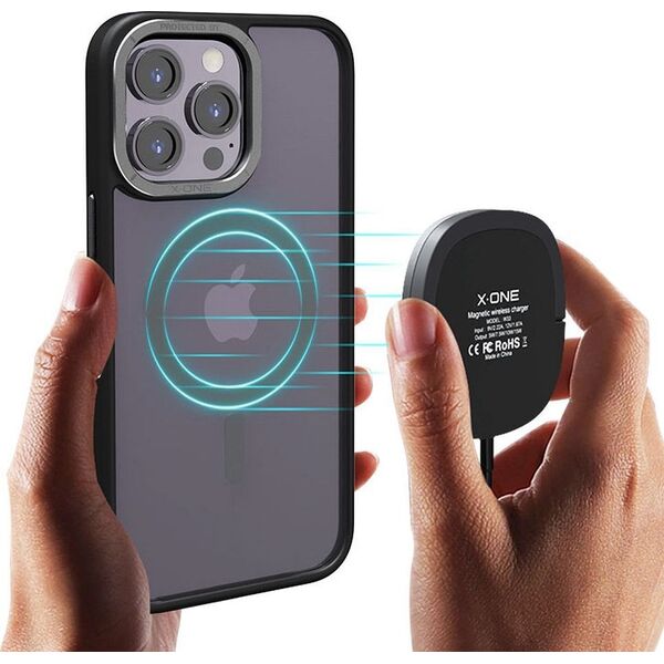 X-One Futerał X-ONE Dropguard Magnetic Case Air (kompatybilny z MagSafe) - do Apple iPhone 14 Pro Max czarny